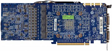 Gigabyte GeForce GTX 580 OC (back side)
