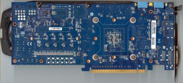 Gigabyte GeForce GTX 760 (back side)