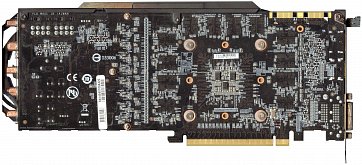 Gigabyte GeForce GTX 780 Ti (back side)