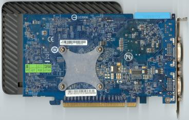 Gigabyte Radeon HD 2600 XT GDDR3 (back side)