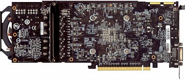 Gigabyte Radeon R9 280X OC (back side)