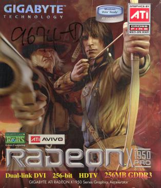 Gigabyte Radeon X1950 Pro gallery