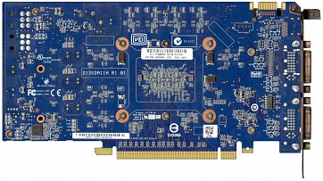 HP GeForce GTX 460 OEM (2 GB) (back side)