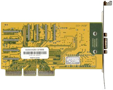 InnoVision Savage4 Extreme (16 MB) (back side)