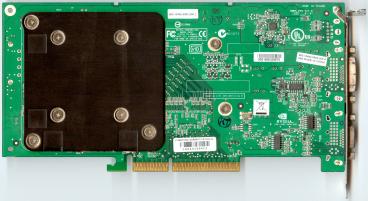 Leadtek GeForce 7800 GS AGP (back side)