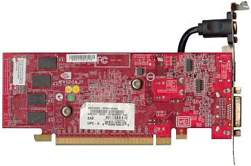 MSI GeForce 8600 GT DDR2 (back side)