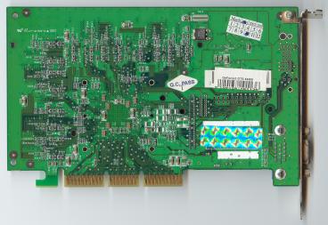 Manli GeForce2 GTS 64 MB (back side)