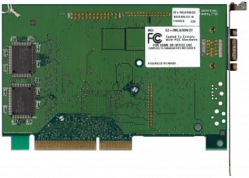 Matrox Millennium G200 (SGR) (back side)