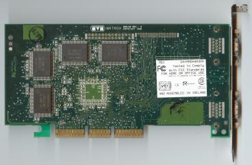 Matrox Millennium G400 MAX (back side)