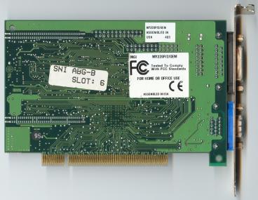 Matrox Mystique 220 (back side)