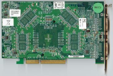 Matrox Parhelia AGP 8X (back side)