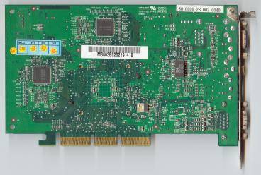Medion GeForce4 MX460 (back side)