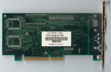 S3 Savage 3D (back side)
