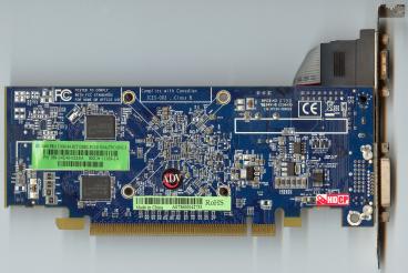 Sapphire Radeon HD 2400 Pro (back side)