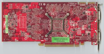 Sapphire Radeon HD 3850 (back side)