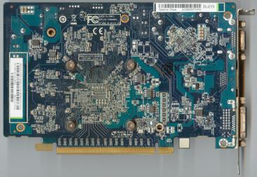 Sapphire Radeon HD 5550 GDDR5 (back side)