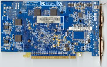 Sapphire Radeon X800 GT (back side)