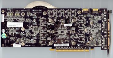XFX GeForce 8800 Ultra OC (back side)